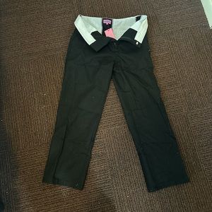 Edikted Black Chino Pants